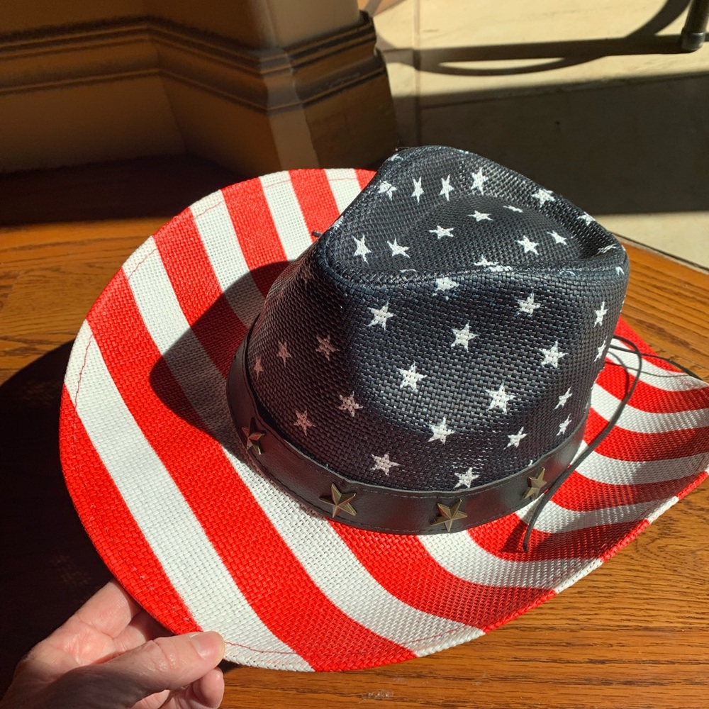 American Flag 🇺🇸 🤠 Cowboy hat